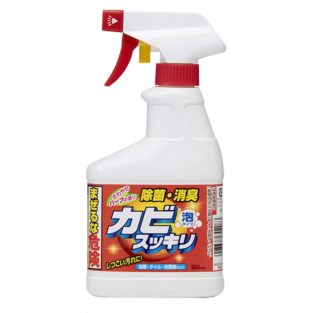 Rocket Soap - Пенящееся средство на основе хлора против плесени с ароматом трав, спрей 400 мл